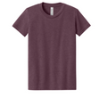 BELLA+CANVAS Youth Heather CVC Tee BC3001YCVC