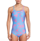 NIKE Women's Hydrastrong Multi Print Racerback One Piece Swimsuit