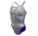 NIKE Women's Hydrastrong Multi Print Racerback One Piece Swimsuit