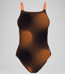 Speedo Women's Flow Strappy Crossback One Piece Swimsuit