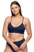 JOLYN Mara Bikini Top - Navy
