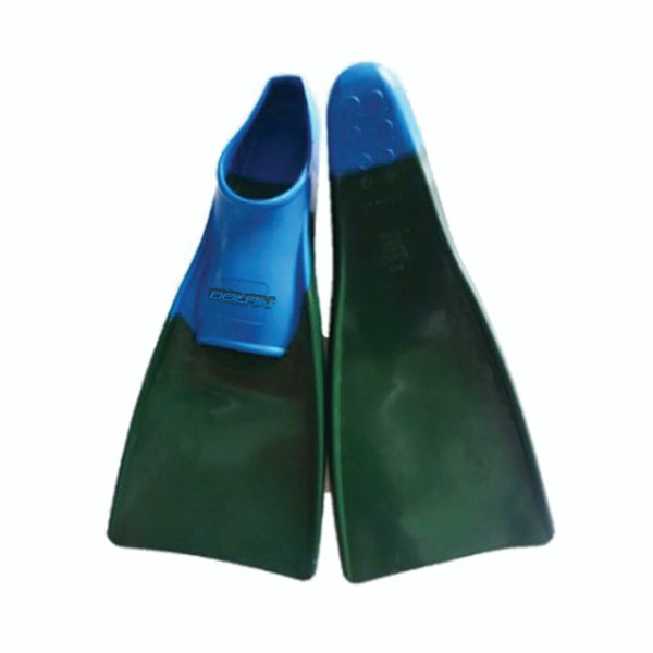 DOLFIN Swim Fin - Sizes 9-11, Forest Green