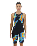 TYR Venzo Infrared Open Back Tech Suit