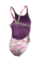 Nike Women's Hydrastrong Multi Print Fastback One Piece Swimsuit