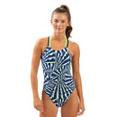 DOLFIN Reliance Womens Atomic Double X Back Onepiece Swimsuit