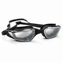 Black Silver Goggles Pure White Background
