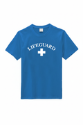 Blue lifeguard t-shirt