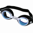 Dolfin Adult Swim Goggles - Quick Adjust Bungee Fit with Anti-Fog, Anti-Leak Protection