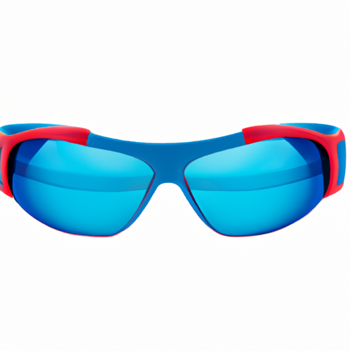 Blue Seventy Flow Goggles with Mirrored Lens (1, Red/Blue)