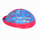 Arena Junior Silicone Unisex Print Swim Cap for Boys and Girls Comfortable Durable Kids' Pool Bathing Cap, One Size, Circle Stripe