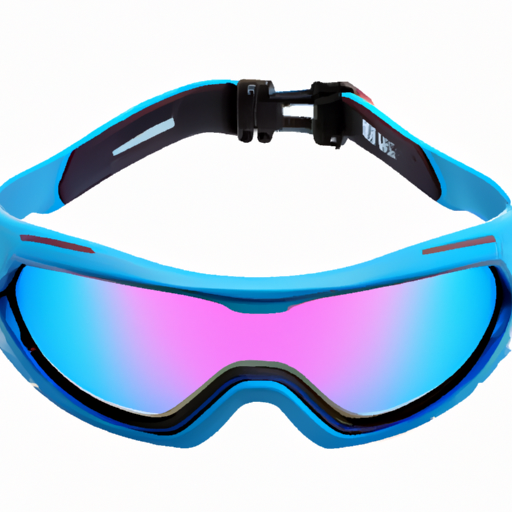 Blue Seventy Flow Goggles with Mirrored Lens (1, Red/Blue)