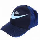 Nike Authentic Dri-Fit Low Profile Swoosh Embroidered Perforated Baseball Cap (Blue Sapphire, One Size)