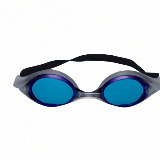 ARENA Python Swim Goggles for Men and Women, Clear/Blue, Non-Mirror Lens