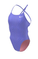 NIKE Women's Hydrastrong Lace Up Tie Back One Piece (8 prints)