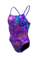 Nike Hydrastrong Multi Print Cutout One Piece