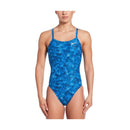 Nike Women's HydraStrong Pool Lanes Racerback One Piece Swimsuit