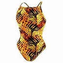 SPEEDO Endurance Toxic Tie Dye Flyback Youth