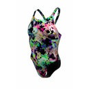 Nike Women's Hydrastrong Multi Print Fastback One Piece Swimsuit