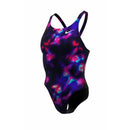 Nike Women's Hydrastrong Multi Print Fastback One Piece Swimsuit