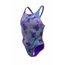 Nike Women's Hydrastrong Multi Print Fastback One Piece Swimsuit