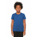 BELLA+CANVAS Youth Heather CVC Tee BC3001YCVC
