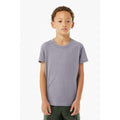 BELLA+CANVAS Youth Heather CVC Tee BC3001YCVC