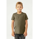 BELLA+CANVAS Youth Heather CVC Tee BC3001YCVC