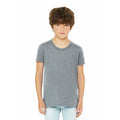 BELLA+CANVAS Youth Heather CVC Tee BC3001YCVC