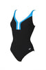 Black/Turquoise/White