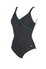 Black/Rose Violet/Bright Blue