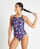 Navy/Red Multi
