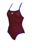 Burgundy-Neon Blue