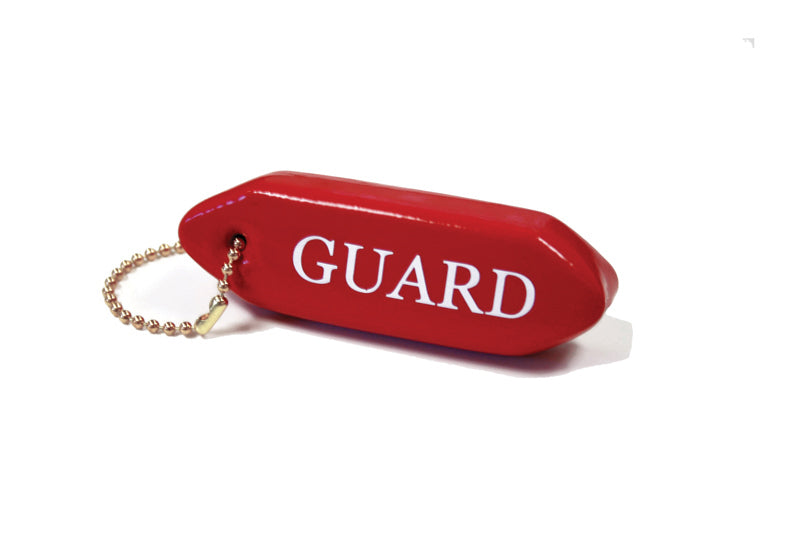 Kemp Solid Red Guard Keychain
