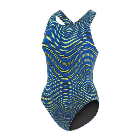 Dolfin Poly Fusion Women's Abyss Performance Back Swimsuit
