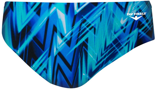 FINALS Men's Onyx All Over Racer Swimsuit