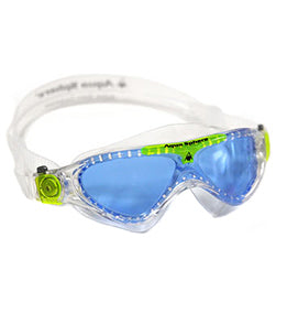 Aqua Sphere Mask Vista Jr. Blue Lens - Translucent/Lime