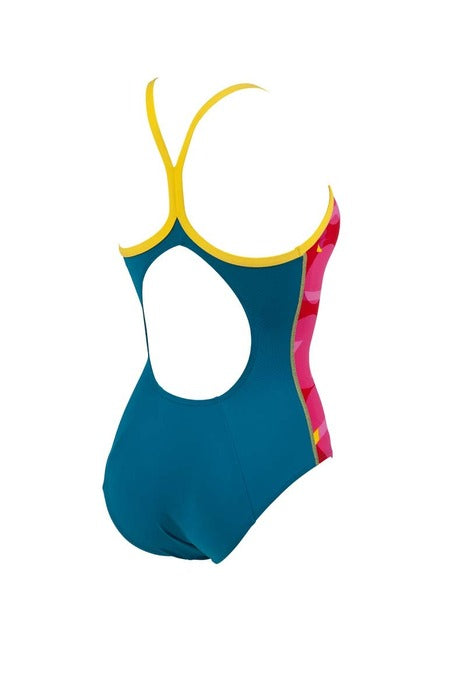 ARENA Following Brights High Light-Drop Back One Piece Swimsuit