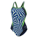 DOLFIN Reliance Womens Color Block DBX Back Onepiece Swimsuit