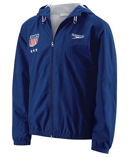 SPEEDO Men's USA Windbreaker Jacket