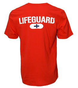 SPEEDO Men's Lifeguard Tee Back Logo
