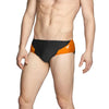 Black/Orange
