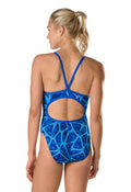 SPEEDO Endurance+ Women's Caged Out Flyback One Piece Swimsuit