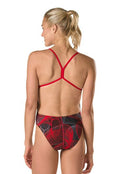 SPEEDO Endurance+ Women's Cyclone Strong One Back One Piece Swimsuit