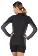 SPEEDO Women's Solid Long Sleeve Rashguard