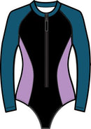 SPEEDO Long Sleeve One Piece - PowerFLEX Eco