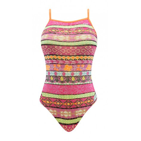 FINALS Women's Happiness Foil Funnies Wing Back Swimsuit