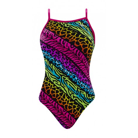 FINALS Women's Jungle Mania Funnies Wing Back Swimsuit