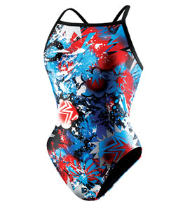 SPEEDO Team Next Women's Kapow Axcel Back Swimsuit