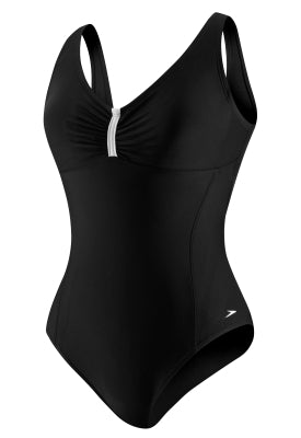 SPEEDO Solid Princess Seam Scoop Back
