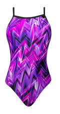 THE FINALS Women's Funnies Jungle Mania Wing Back Swimsuit